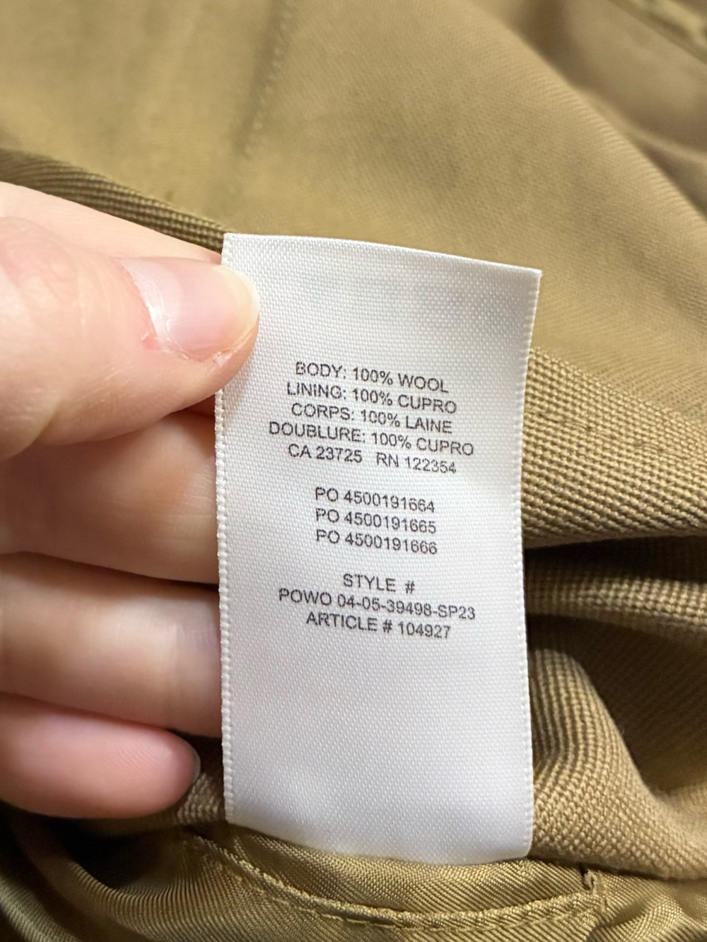 Aritzia Wilfred Eleventh Trench Coat - Picture 13 of 13